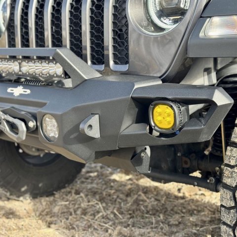Rock Slide Engineering Bumpers FB-F-300-JL Mid Front Bumper With Winch Plate For 18-25 Jeep Wrangler JL 2-4 Door 20-25 Gladiator thumbnail 8