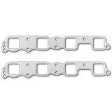 Remflex Exhaust Header Gasket Sets 6023 and Manifold Gaskets, Stock Port, Graphite, Chrysler, Dodge, V8, Hemi, 426, Pair thumbnail 2