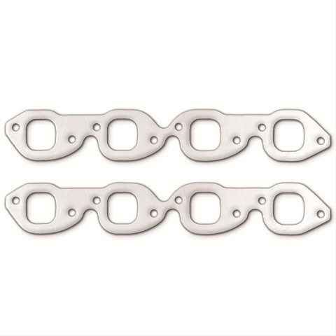 Remflex Exhaust Header Gasket Sets 2003 Gasket, Graphite, 1.875 in. x 1.813 in. Port, 0.125 in. Thick, Chevy, Big Block, Set thumbnail 2