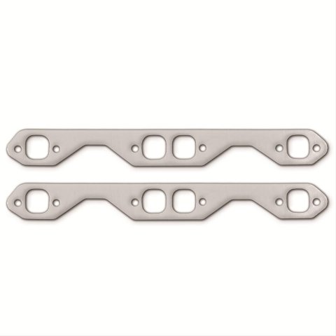 Remflex Exhaust Header Gasket Sets 2006 Gasket, Graphite, 1.500 in. x 1.375 in. Port, 0.125 in. Thick, Chevy, Small Block, Set thumbnail 1