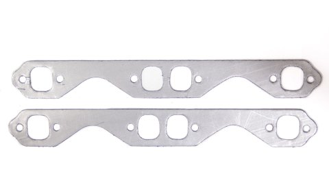 Remflex Exhaust Header Gasket Sets 2006 Gasket, Graphite, 1.500 in. x 1.375 in. Port, 0.125 in. Thick, Chevy, Small Block, Set thumbnail 3