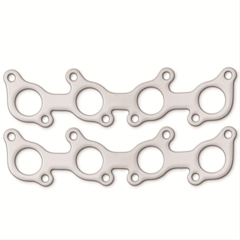 Remflex Exhaust Header Gasket Sets 3069 and Manifold Gaskets, Round Port, Graphite, Designed for Applications Only, Ford, 5.0L, Pair thumbnail 2