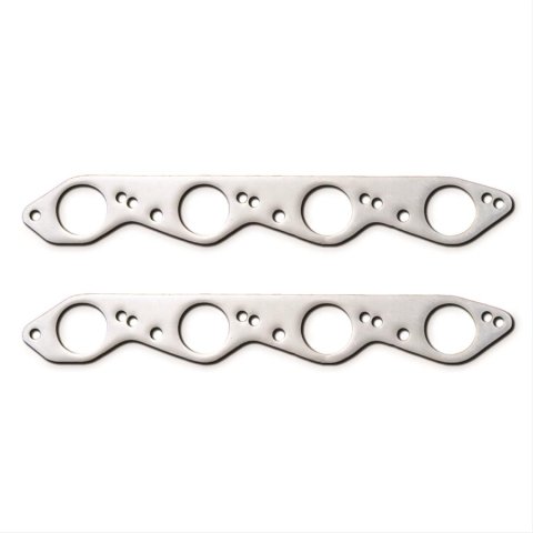 Remflex Exhaust Header Gasket Sets 22-006 Manifold Header, Stock Port, Graphite, Mercury Racing, Big Block Chevy, Pair thumbnail 1