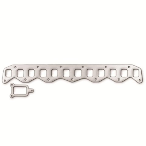 Remflex Exhaust Header Gasket Sets 6008 and Manifold Gaskets, Square Port, Graphite, Includes Riser Gasket, Chrysler, Dodge, Plymouth, L6, Each thumbnail 2