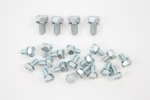 Pioneer Oil Pan Fasteners S-1100 Bolts, Steel, GM, Hex Head, Kit