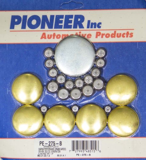 Pioneer Automotive Engine Expansion Plugs PE-275-B BR EXP PLUG KIT thumbnail 1