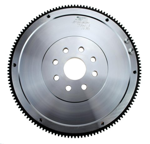 RAM Billet Steel 130-Tooth Flywheel 1583 Flywheel, Steel, 130-Tooth, Internal Engine Balance, 28.000 lbs., SFI 1.1, Dodge, Chrysler, Plymouth, V8, 8-Bolt, Each thumbnail 1