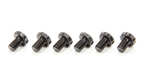 RAM Flywheel Bolts 530 Bolts, 12-point, Steel, Black Oxide, Chevy, Set of 6 thumbnail 2