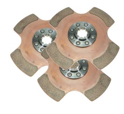 RAM 7.25 Stock Car Series Clutch Discs 8955-3 Disc, Series, 1.063 in. - 10-spline, Sintered Bronze, 7.250 in. Diameter, Circle Track, Each thumbnail 1