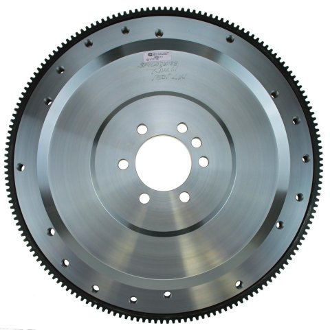 RAM Billet Steel 168-Tooth Flywheel 1501LW Flywheel, Steel, 168-Tooth, Internal Engine Balance, 25.000 lbs., 2-Piece Rear Main Seal, SFI 1.1, Chevy, V8, Each thumbnail 2