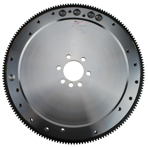 RAM Billet Steel 168-Tooth Flywheel 1530LW Flywheel, Steel, 168-Tooth, External Engine Balance, 25.000 lbs., 1-Piece Rear Main Seal, SFI 1.1, Chevy, V8, Each thumbnail 1