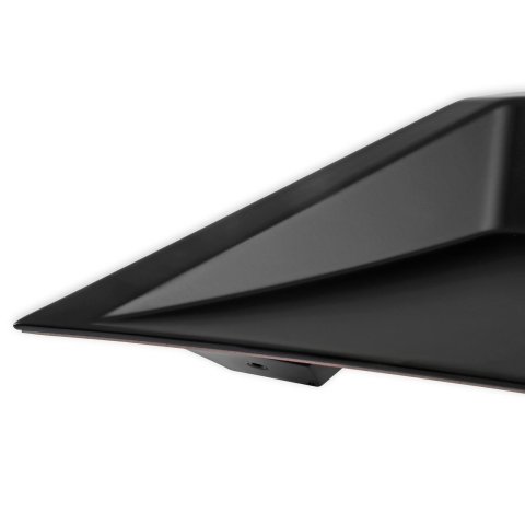 Drake Wicker Bill-Style C8 Rear Spoilers CV-C8R190001-PASB Spoiler, Rear, Bill, ABS Plastic, Satin Black, Chevrolet, Each thumbnail 5
