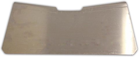 Kirkey Seat Mounting Brackets 99212 Mount, Rear of Seat, Aluminum, Natural, 3/16 in. Thickness, 38, 39, 41, 55, and 65 Series Seats, Each thumbnail 3