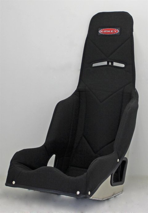 Kirkey 55 Series Seat Covers 5520011 Cover, Series, Tweed, Black, Logo, 20.00 in. Width, Each thumbnail 1
