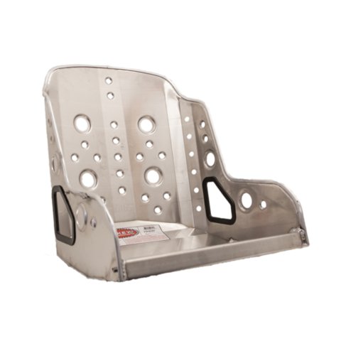 Kirkey 55V Series Aluminum Vintage Class Bucket Seats 55185V and Bench Seats, Seats, Fixed Back Bucket, 10 To 20 degree, Aluminum, Natural, 18.50 in. Width, Each thumbnail 3