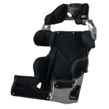 Kirkey 81 Series Aluminum Road Race Seat and Cover Kits 81140KIT Bucket Seats, Kits, 20 degree Layback, Black Tweed Cover, 31.250 in. Height, 14.00 in. Hip Width, Each thumbnail 7