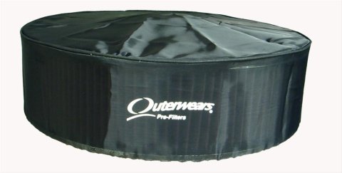Outerwears Prefilters 10-1246 Air Cleaner Pre-Filter, with Top, Polyester, Red, 14 in. Diameter, 3 in. Height, Each thumbnail 2