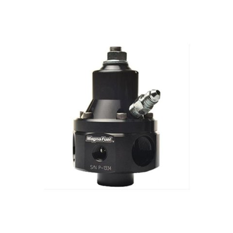 MagnaFuel Carbureted Fuel Pressure Regulators MP-9945-BLK Regulator, Carbureted, Return Style, Black, 3-12 psi, Inline, Each thumbnail 4