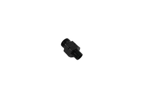 MagnaFuel Couplers MP-3030-BLK Fitting, Adapter, Straight Cut to NPT, Straight, Aluminum, Black Anodized, -10 AN, 3/8 in. NPT, Each thumbnail 4
