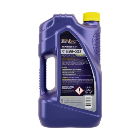 5w30 Royal Purple Premium High Performance Motor Oil 51530 Engine Oil, Synthetic, 5W30, 5 qts., Each thumbnail 1