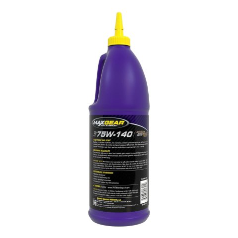 75W140 Royal Purple Max-Gear Synthetic Gear Oil 01301 Oil, Max-Gear, Synthetic, 75W140, Quart, Each thumbnail 1