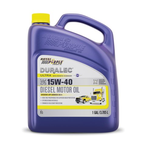 15w40 Royal Purple Duralec Ultra Diesel Motor Oil 80561 Engine Oil, Ultra, Synthetic, 15W-40, HD CI-4/SL, 1 Gallon, Set of 3 thumbnail 1