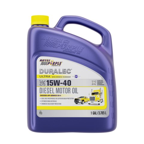15w40 Royal Purple Duralec Ultra Diesel Motor Oil 80561 Engine Oil, Ultra, Synthetic, 15W-40, HD CI-4/SL, 1 Gallon, Set of 3 thumbnail 4