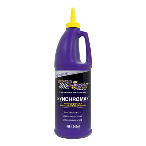 Royal Purple Synchromax Manual Transmission Fluid 06512 Fluid, Manual, 10W, Synthetic, Quart, Set of 6 thumbnail 2