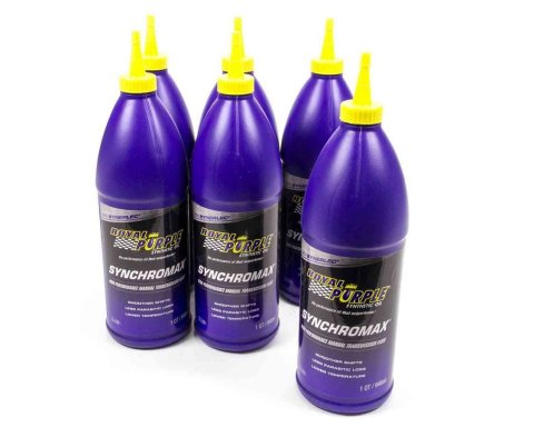 Royal Purple Synchromax Manual Transmission Fluid 06512 Fluid, Manual, 10W, Synthetic, Quart, Set of 6 thumbnail 4