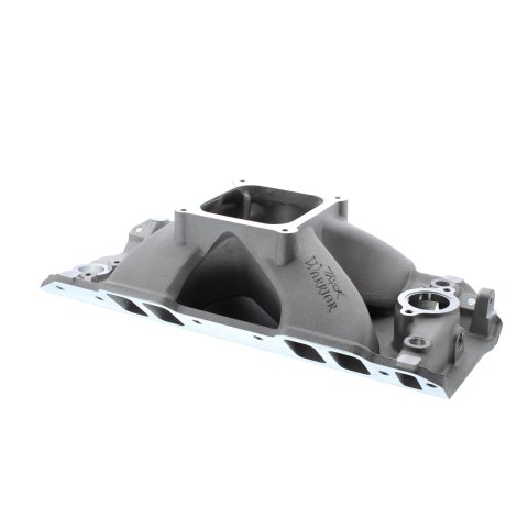 Weiand Track Warrior Intake Manifolds 7623 Manifold, Warrior, Single Plane, Aluminum, Natural, Dominator, Chevy, Big Block, Each thumbnail 2