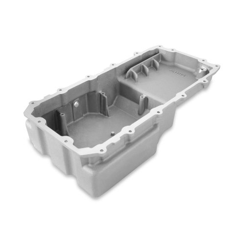 Weiand Coyote Swap Oil Pans 302-90 Pans, Engine Swap, Low-profile, Rear Sump, Wet Style, 8.0 Quarts, Aluminum, Pickup Included, Ford, Each thumbnail 4