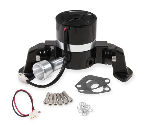 Frostbite Electric Water Pumps 22-114 Pump, Electric, Aluminum, Black, 35 gph at 12 Volts, Chevy, Big Block, Each thumbnail 1