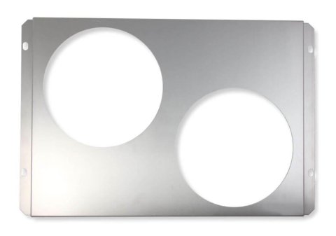 Frostbite Direct-Fit Aluminum Fan Shrouds FB502 Shroud, Direct Fit, Aluminum, Dual 12 in. Fans, Fits FB162, FB163, FB164, FB305 Radiators, Various GM Cars and Trucks, Each thumbnail 1
