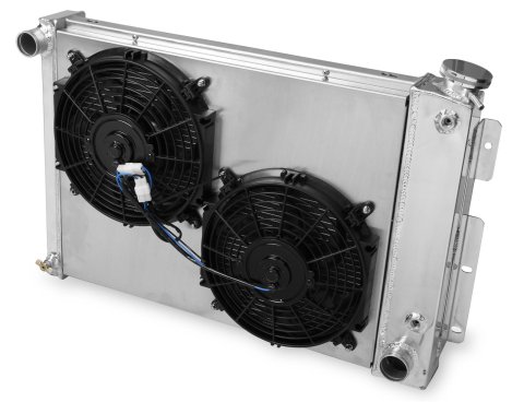 14 Inch 1,800 CFM Frostbite Fan and Shroud Economy Packages FB522E Fans, Electric, Packages, Puller, Dual, in. Diameter, Black Plastic Blades, Natural Aluminum Shroud, 24.00 amps, Kit thumbnail 1