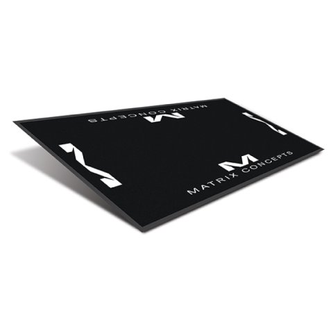 Matrix Concepts Floor Mats, Shop and Garage M20-200 M20 CARPETED 2 FT X 4 FT MAT BLACK/WHITE thumbnail 2