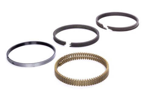 Hastings Stainless Steel Series Performance Ring Sets SN9035007 Piston Rings, Performance, Gas Nitrided, 3.898 in. Bore, 1.2mm, 1.2mm, 3.0mm Thickness, 8-Cylinder, Set thumbnail 3