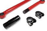 Steer Smarts Yeti XD Track Bars for 2014-2025 2500 - 17742301 Bars, Steel, Red, Adjustable, Rubber Bushings, Rear, Ram, Each thumbnail 1