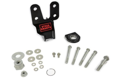Steer Smarts Yeti XD Sector Shaft Braces 79052001 Sealed Bearing Brace with Frame Side Track Bar Reinforcement Bracket (all models), 2007-2018 Jeep Wrangler JK thumbnail 1
