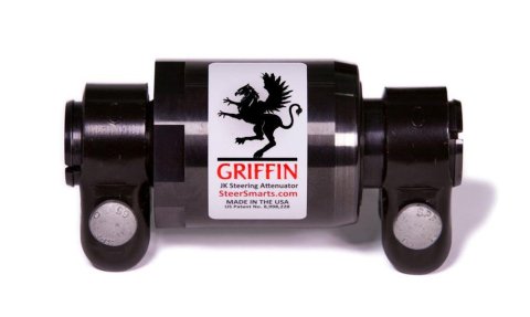 Steer Smarts Yeti HD 26 Series Outer Drag Link End with Griffin Attenuators 77058003 XD Top Mount Assembly Griffin, 2007-2018 Jeep Wrangler JK thumbnail 3