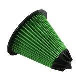 Green Filter High Performance Factory Replacement Air Filters 2002 Element, Conical, Woven Cotton, Green, Ford, Lincoln, Car/Pickup/SUV, Each thumbnail 2