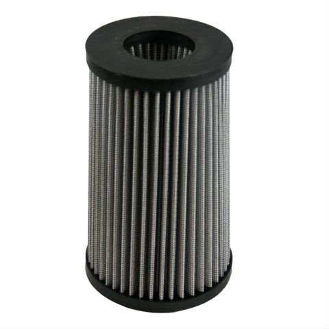 Green Filter High Performance Universal Air Filters 2897 Filter, Conical Flanged, Woven Cotton, White, 3.00 in. Inlet Flange Diameter, 8.88 in. Length, Each