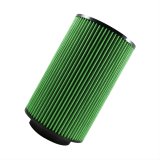 Green Filter High Performance Factory Replacement Air Filters 2007 Element, Round Flanged, Woven Cotton, Green, Chevy, GMC, Suburban, C, K-Series Pickup, Each thumbnail 1
