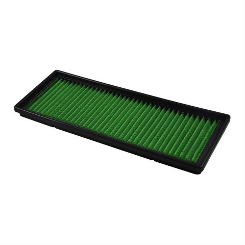 Green Filter High Performance Factory Replacement Air Filters 2247 Element, Panel, Woven Cotton, Green, Mercedes-Benz, Each thumbnail 1