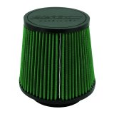 Green Filter High Performance Universal Air Filters 7165 Filter, Conical Flanged, Woven Cotton, Green, 3.75 in. Inlet Flange Diameter, 6.00 in. Length, Each thumbnail 2
