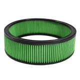 Green Filter High Performance Universal Air Filters 2030 Filter, Performance, Round, Woven Cotton, Green, 12 in. I.D., 14 in. O.D., 4 in. Height, Each thumbnail 2