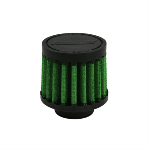 Green Filter Valve Cover Breathers 2110 Air Filter, Clamp-On, Cover, 0.790 in. Hole Size, 2.36 in. Diameter, 1.970 in. Height, Each thumbnail 1
