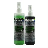 Green Filter Oil and Cleaning Kits 2000 Air Cleaner/Oil, Green, 12 oz. Pump Cleaner, 8 oz. Pump Oil, Kit thumbnail 1