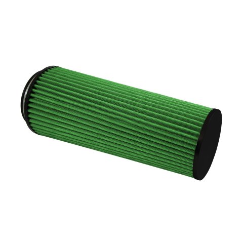Green Filter High Performance Universal Air Filters 2169 Filter, Conical Flanged, Woven Cotton, Green, 4.00 in. Inlet Flange Diameter, 13.75 in. Length, Each thumbnail 1