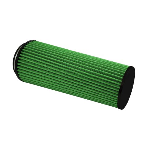Green Filter High Performance Universal Air Filters 2169 Filter, Conical Flanged, Woven Cotton, Green, 4.00 in. Inlet Flange Diameter, 13.75 in. Length, Each thumbnail 2