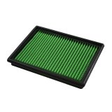 Green Filter High Performance Factory Replacement Air Filters 2424 Element, Woven Cotton, Green, Cadillac, Chevy, Each thumbnail 2